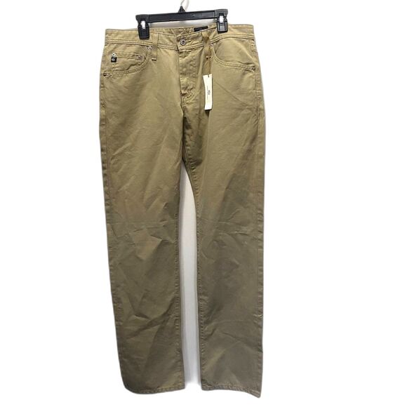 NWT AG Adriano Goldschmied The Graduate Tailored Leg Khaki Pants Size 31 Waist - Picture 2 of 8